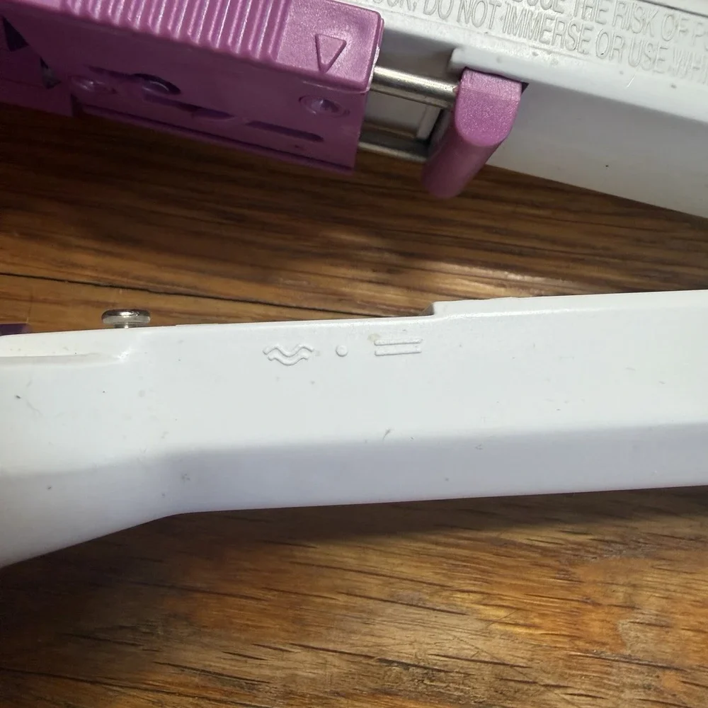 Vintage ConAir Turn Styles Hair Crimper and Straightener Heating Tool Model C66